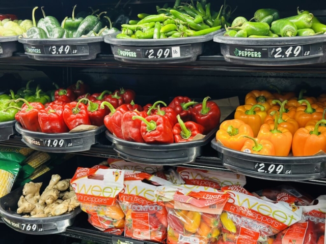 Sol Foods Produce Selection - All the Peppers - Green,Red, Orange Bell Peppers, Jalapeños, Serranos, Pasilla, Mini Peppers